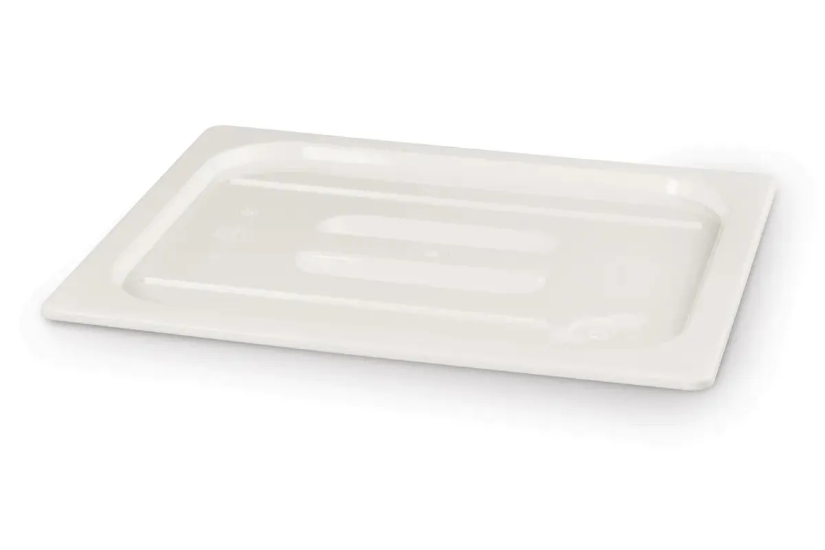 Pokrywka do pojemników GN z białego poliwęglanu, GN 1/1, biały, 530x325mm Hendi 862919