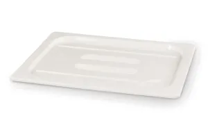 Pokrywka do pojemników GN z białego poliwęglanu, GN 1/3, biały, 325x176mm Hendi 862971