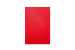 Deska do krojenia HACCP 600×400, czerwony, 600x400mm, Prostokątny Hendi 825617