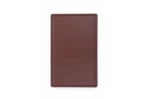 Deska do krojenia HACCP GN 1/1, GN 1/1, brązowy, 530x325mm Hendi 826041