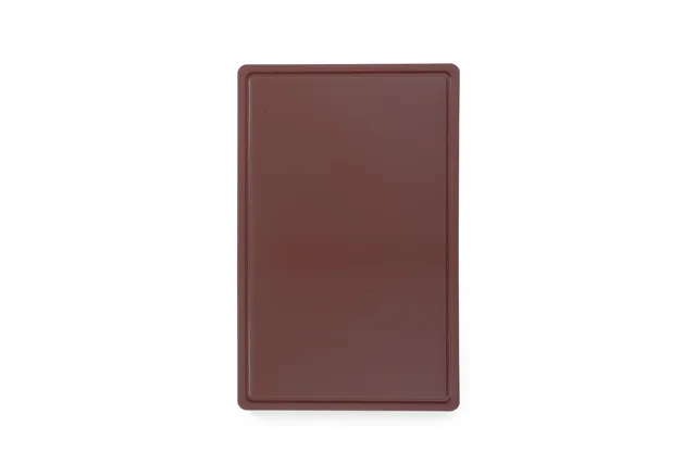Deska do krojenia HACCP GN 1/1, GN 1/1, brązowy, 530x325mm Hendi 826041