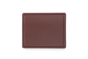 Deska do krojenia HACCP GN 1/2, GN 1/2, brązowy, 325x265mm Hendi 826140