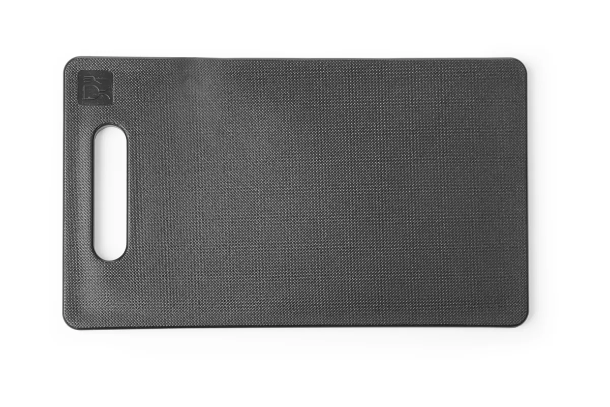 Deska do krojenia uniwersalna z uchwytem, czarny, 250x150mm Hendi 826478