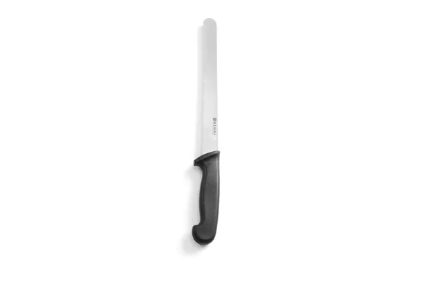 Nóż do chleba, czarny, 380mm Hendi 843000