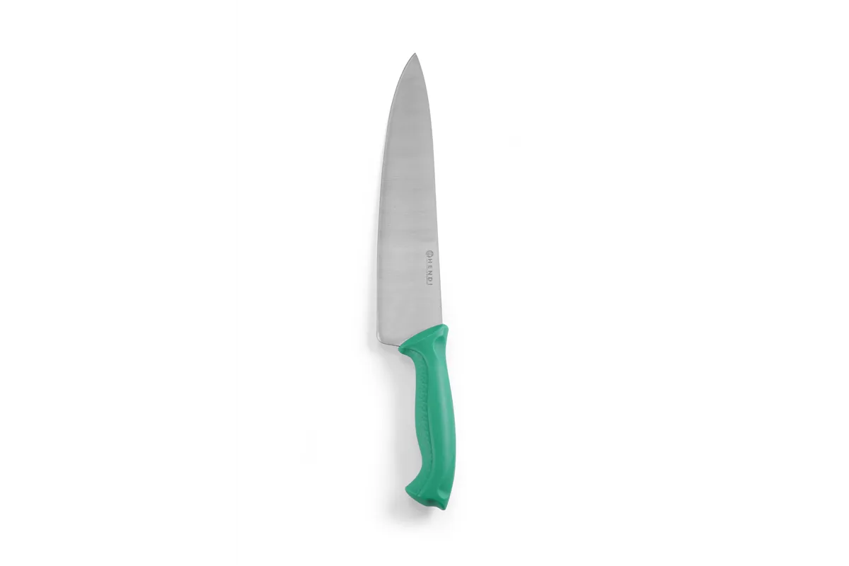 Nóż kucharski, zielony, 385mm Hendi 842713