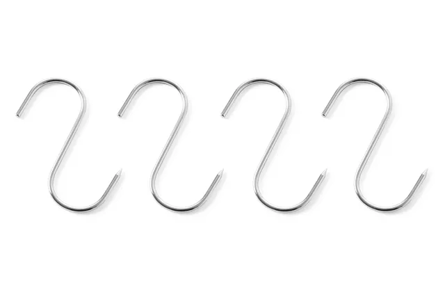 Haki rzeźnicze – zestaw 4 szt., 4 szt., 90x4mm Hendi 513538