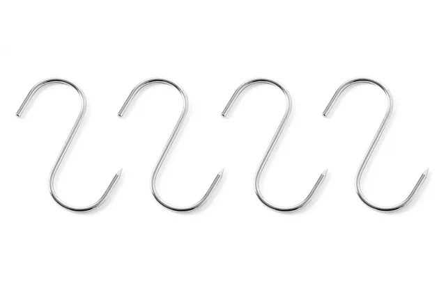 Haki rzeźnicze – zestaw 4 szt., 4 szt., 130x5mm Hendi 513552