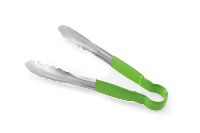 Szczypce do serwowania HACCP 250 mm, zielony, 250mm Hendi 171875