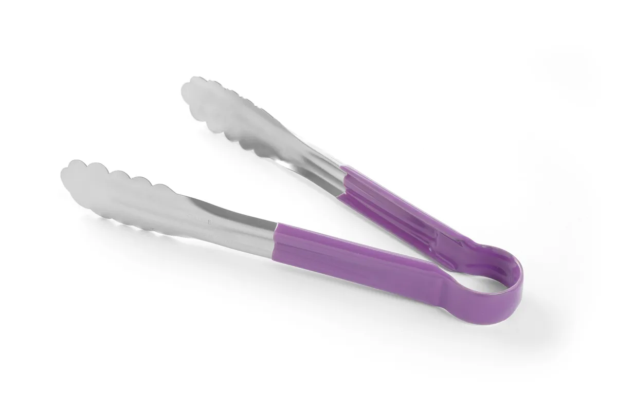 Szczypce do serwowania HACCP 250 mm, fioletowy, 250mm Hendi 171882