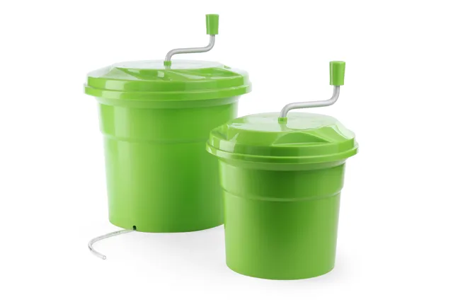 Wirówka do sałaty, 12L, zielony, ⌀335x430mm Hendi 222553