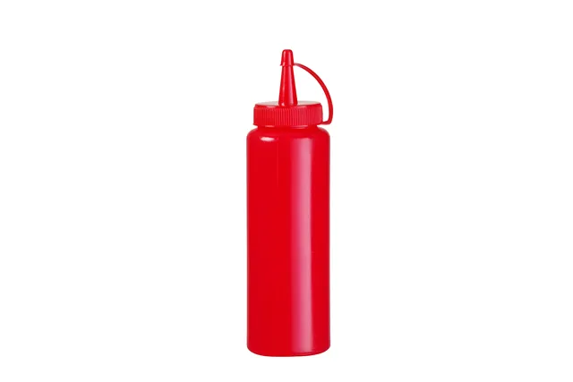 Dyspenser do zimnych sosów, 0,2L, czerwony, ⌀50x185mm Hendi 558010