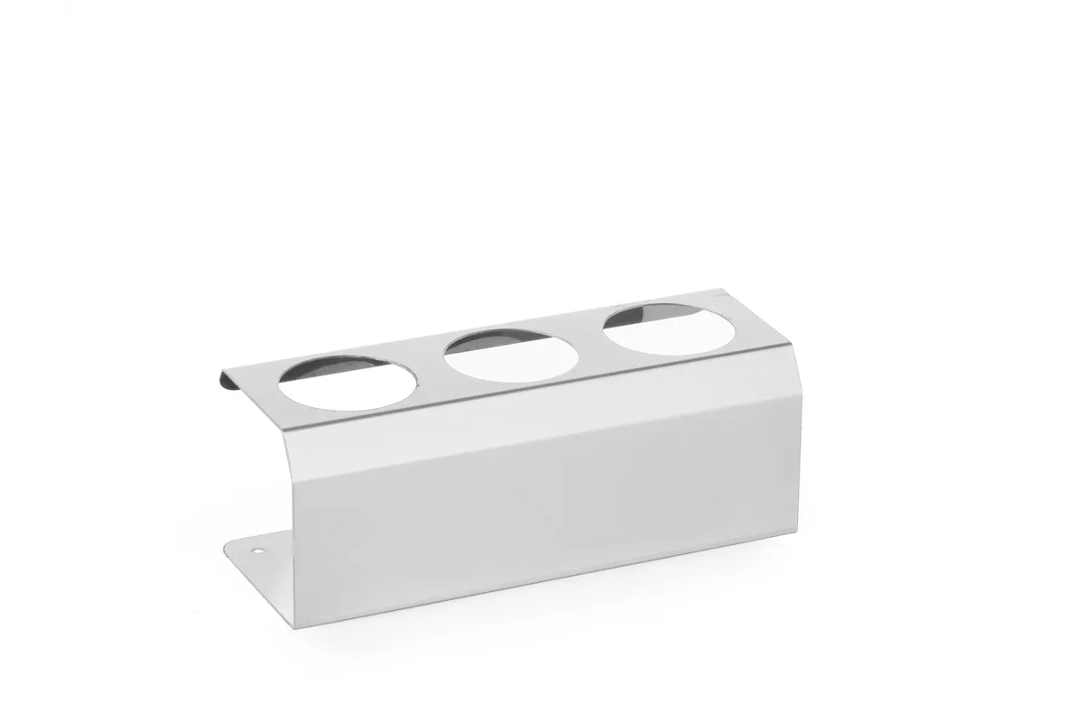 Ekspozytor do dyspenserów do sosów, 3 otwory ø50 mm, 209x80x78mm Hendi 557969