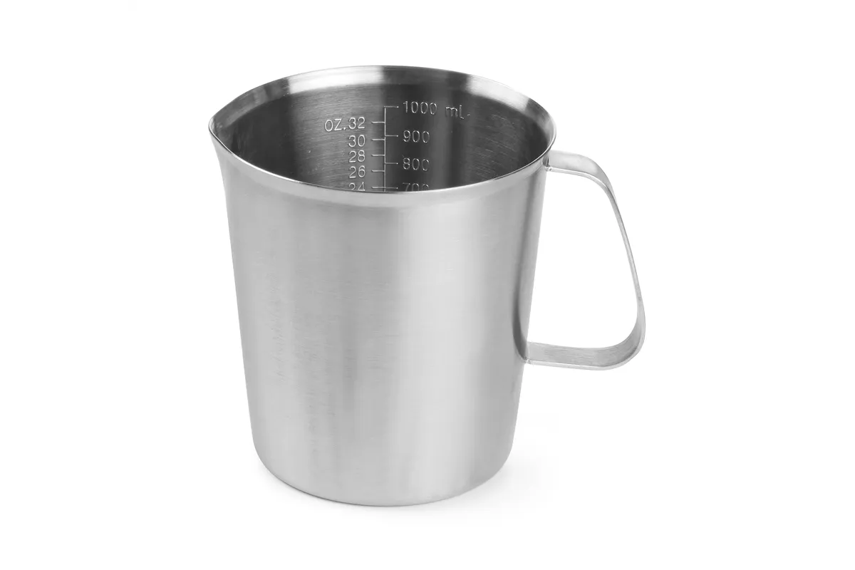 Miarka stalowa, 1L, ⌀120x130mm Hendi 516201