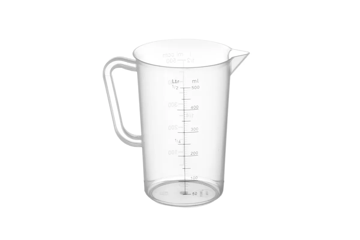 Miarka z polipropylenu, 0,5L, ⌀90x140mm Hendi 567104