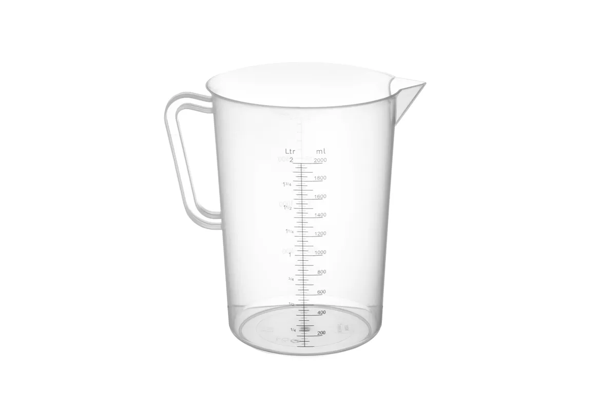 Miarka z polipropylenu, 2L, ⌀140x215mm Hendi 567302