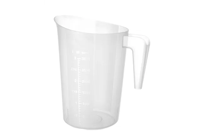 Miarka z polipropylenu piętrowalna, 3L, ⌀181x233mm Hendi 567845