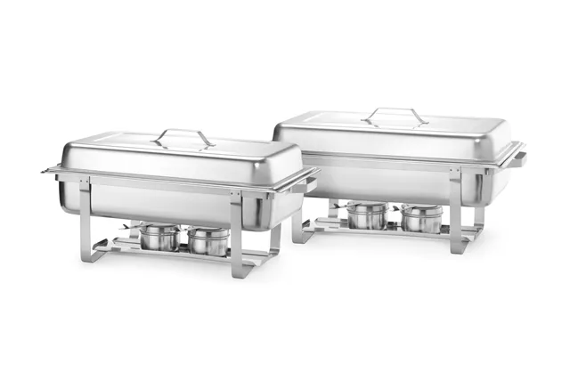 Podgrzewacz na pastę GN 1/1, Kitchen Line, 9L, 2 szt., 600x358x295mm Hendi 472613