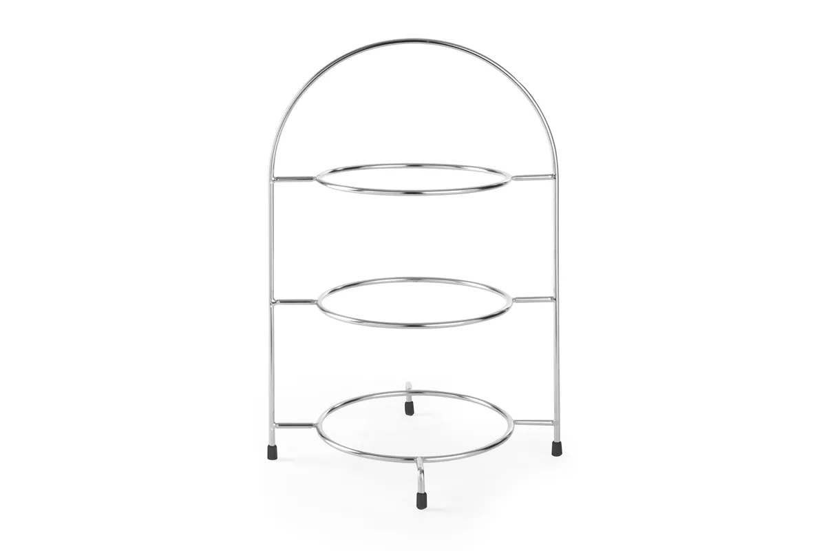 Stojak na talerze, na 3 talerze x ø275 mm, 290x290x440mm Hendi 425473