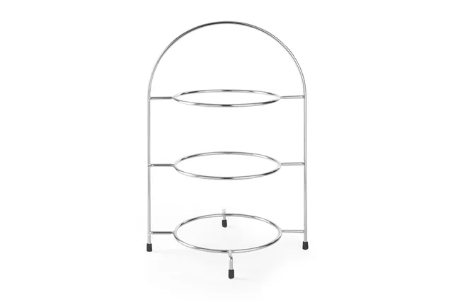 Stojak na talerze, na 3 talerze x ø275 mm, 290x290x440mm Hendi 425473