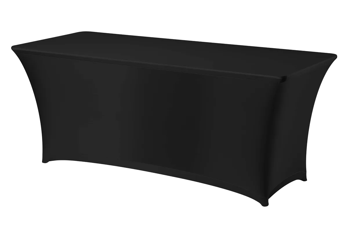 Obrus prostokątny , Symposium, 810927, czarny, 1500x760x730mm Hendi 814406