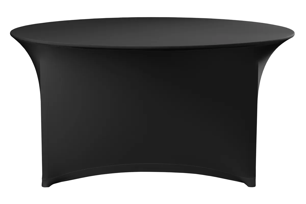 Obrus okrągły, Symposium, 810941, czarny, ⌀1800x760mm Hendi 814468