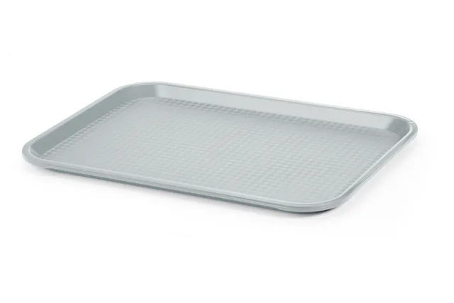 Taca z polipropylenu Fast Food średnia, jasnoszary, 305x415x20mm Hendi 878903