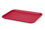 Taca z polipropylenu Fast Food średnia, czerwony, 305x415x20mm Hendi 878910