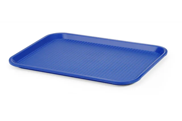 Taca z polipropylenu Fast Food średnia, niebieski, 305x415x20mm Hendi 878927