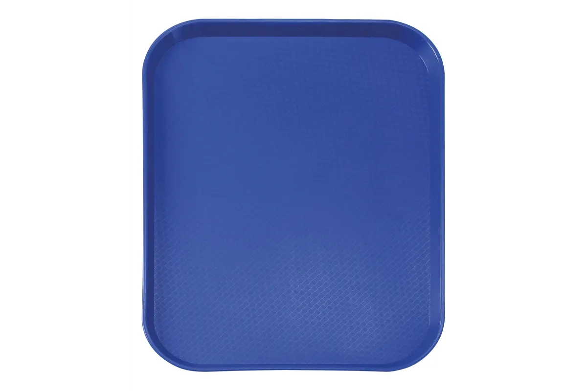 Taca z polipropylenu Fast Food mała, niebieski, 265x345x20mm Hendi 878729