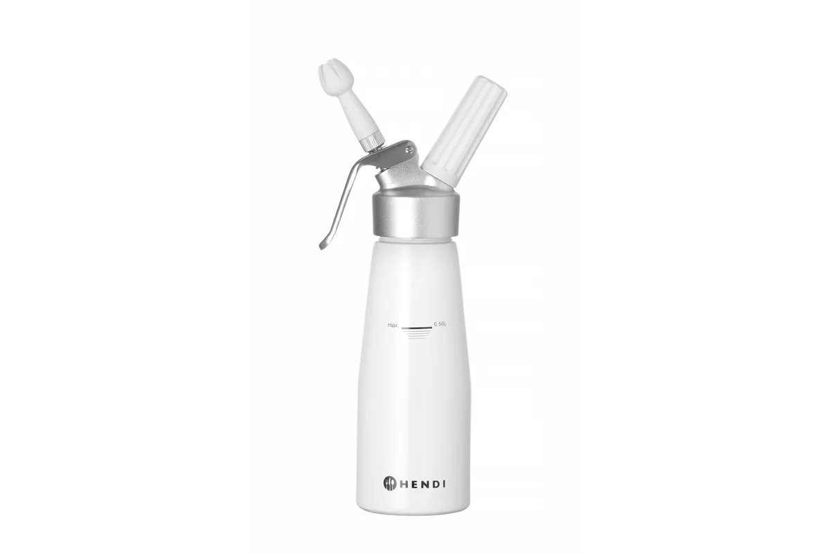 Syfon do bitej śmietany, Kitchen Line, 0,5L, ⌀80x260mm Hendi 588369