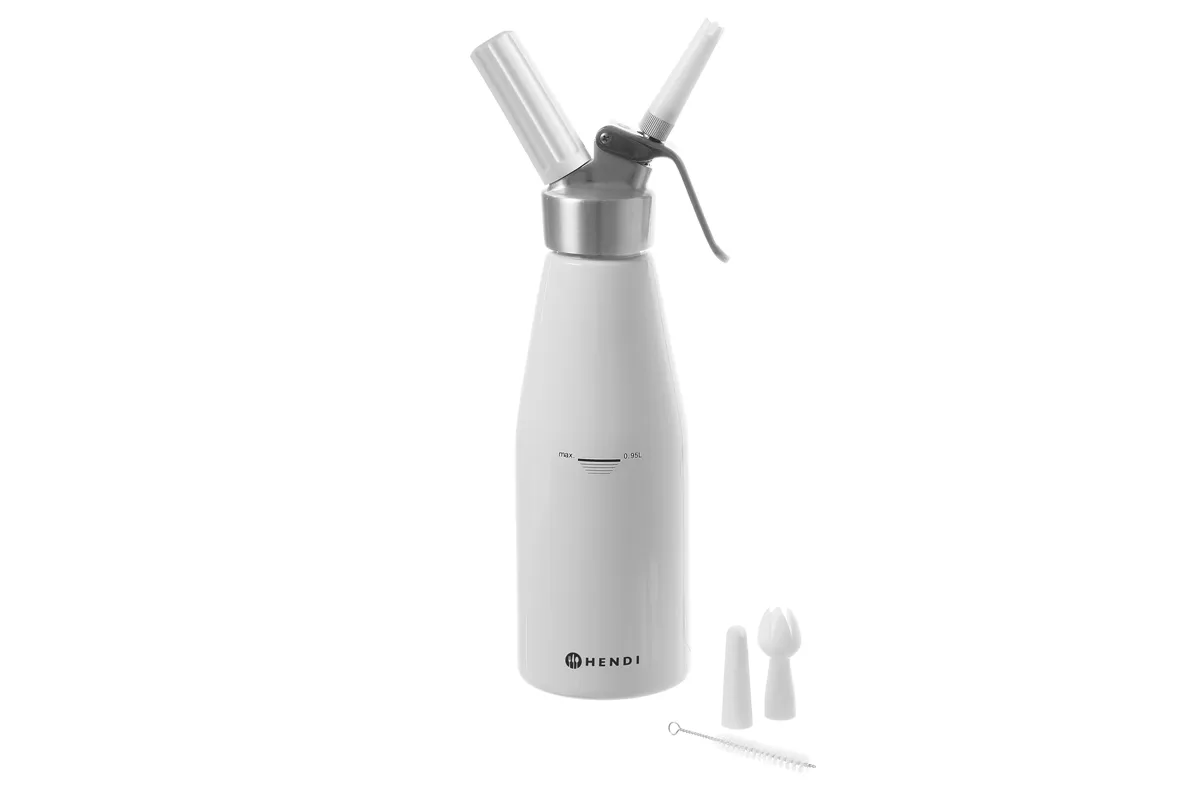 Syfon do bitej śmietany, Kitchen Line, 0,95L, ⌀95x320mm Hendi 588376