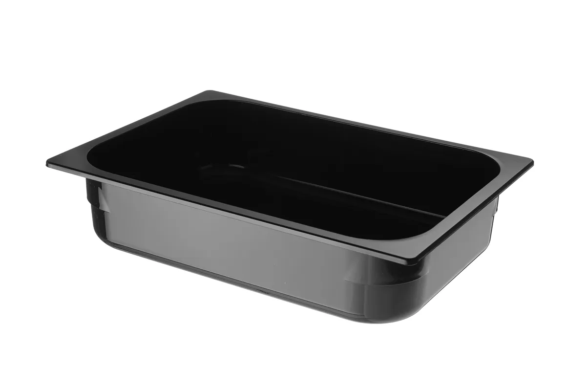Kuweta do lodów z poliwęglanu, 5L, czarny, 360x250x80mm Hendi 807071