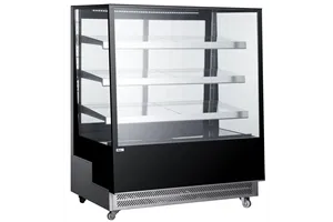 Witryna chłodnicza 3-półkowa, 650L, czarny, 230V/490W, 1200x833x1460mm Arktic 233320