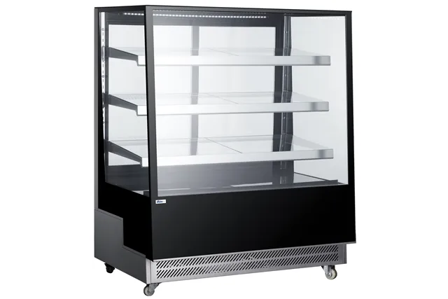 Witryna chłodnicza 3-półkowa, 650L, czarny, 230V/490W, 1200x833x1460mm Arktic 233320