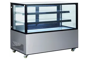 Witryna chłodnicza 2-półkowa, 510L, 230V/490W, 1524x677x1230mm Arktic 233375