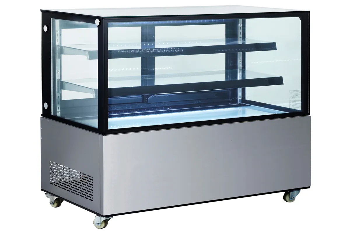 Witryna chłodnicza 2-półkowa, 510L, 230V/490W, 1524x677x1230mm Arktic 233375