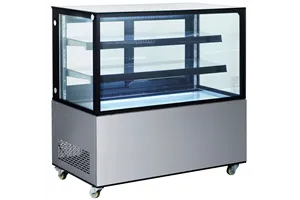Witryna chłodnicza 2-półkowa, 410L, 230V/490W, 1224x677x1230mm Arktic 233450