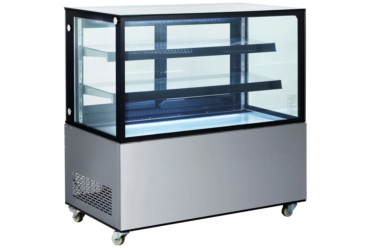 Witryna chłodnicza 2-półkowa, 410L, 230V/490W, 1224x677x1230mm Arktic 233450