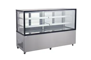 Witryna chłodnicza 2-półkowa, 610L, 230V/500W, 1824x677x1230mm Arktic 233467