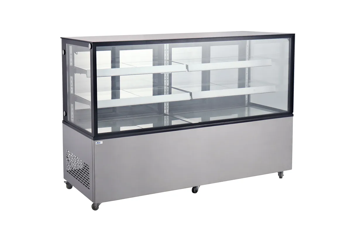 Witryna chłodnicza 2-półkowa, 610L, 230V/500W, 1824x677x1230mm Arktic 233467