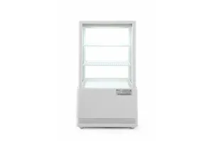 Witryna chłodnicza nastawna, 58l, biały, 230V/170W, 452x406x830mm Arktic 233610