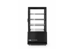 Witryna chłodnicza nastawna, 68l, czarny, 230V/170W, 444x397x875mm Arktic 233238