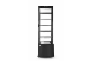 Witryna chłodnicza, 270l, czarny, czarny, 230V/290W, 556x526x1913mm Arktic 233290