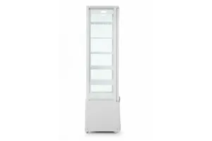 Witryna chłodnicza, 270l, biały, biały, 230V/290W, 550x520x1870mm Arktic 233696