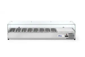Nadstawa chłodnicza GN 1/4, 8x GN 1/4, 230V/180W, 1805x335x460mm Arktic 232927