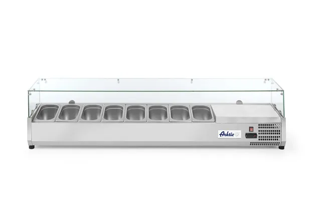 Nadstawa chłodnicza GN 1/4, 8x GN 1/4, 230V/180W, 1805x335x460mm Arktic 232927
