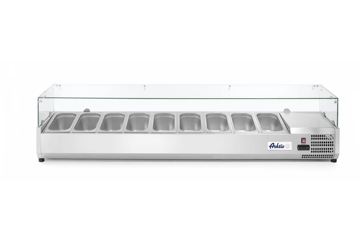 Nadstawa chłodnicza GN 1/3, 9x GN 1/3, 230V/180W, 2005x420x456mm Arktic 232996