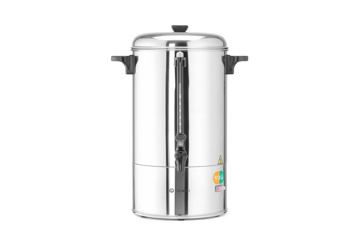 Zaparzacz do kawy o pojedynczych ściankach, 10L, 230V/1500W, 406x390x522mm Hendi 208106