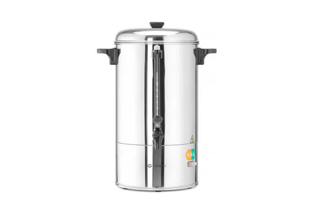 Zaparzacz do kawy o pojedynczych ściankach, 10L, 230V/1500W, 406x390x522mm Hendi 208106