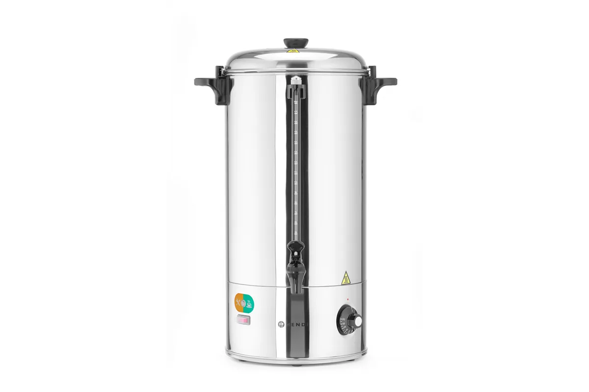 Warnik do wody o pojedynczych ściankach, 18L, 230V/2200W, 385x385x595mm Hendi 209899